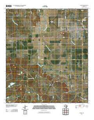 Hondo Texas Historical topographic map, 1:24000 scale, 7.5 X 7.5 Minute, Year 2010