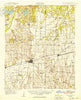 Honey Grove Texas Historical topographic map, 1:62500 scale, 15 X 15 Minute, Year 1949