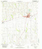 Honey Grove Texas Historical topographic map, 1:24000 scale, 7.5 X 7.5 Minute, Year 1984