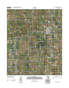Honey Grove Texas Historical topographic map, 1:24000 scale, 7.5 X 7.5 Minute, Year 2012