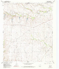 Hood Texas Historical topographic map, 1:24000 scale, 7.5 X 7.5 Minute, Year 1961