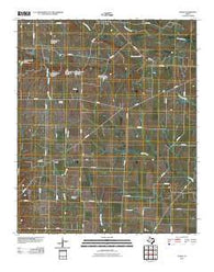 Hood Texas Historical topographic map, 1:24000 scale, 7.5 X 7.5 Minute, Year 2010
