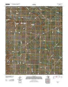 Hood Texas Historical topographic map, 1:24000 scale, 7.5 X 7.5 Minute, Year 2010