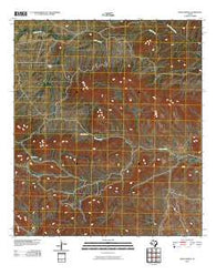 Hood Spring Texas Historical topographic map, 1:24000 scale, 7.5 X 7.5 Minute, Year 2010