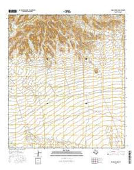 Hood Spring SE Texas Current topographic map, 1:24000 scale, 7.5 X 7.5 Minute, Year 2016