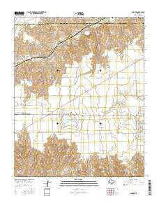 Hoover Texas Current topographic map, 1:24000 scale, 7.5 X 7.5 Minute, Year 2016