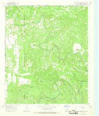 Hoover Mountain Texas Historical topographic map, 1:24000 scale, 7.5 X 7.5 Minute, Year 1966