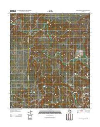 Hoover Mountain Texas Historical topographic map, 1:24000 scale, 7.5 X 7.5 Minute, Year 2013