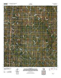 Hope Texas Historical topographic map, 1:24000 scale, 7.5 X 7.5 Minute, Year 2010