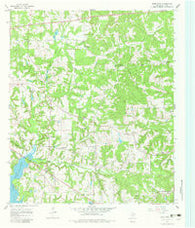 Hope Pond Texas Historical topographic map, 1:24000 scale, 7.5 X 7.5 Minute, Year 1966