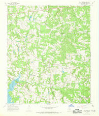 Hope Pond Texas Historical topographic map, 1:24000 scale, 7.5 X 7.5 Minute, Year 1966