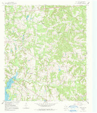 Hope Pond Texas Historical topographic map, 1:24000 scale, 7.5 X 7.5 Minute, Year 1966