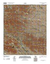 Hopper Draw West Texas Historical topographic map, 1:24000 scale, 7.5 X 7.5 Minute, Year 2010