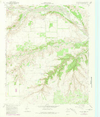 Hornica Creek Texas Historical topographic map, 1:24000 scale, 7.5 X 7.5 Minute, Year 1967