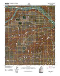 Hornica Creek Texas Historical topographic map, 1:24000 scale, 7.5 X 7.5 Minute, Year 2010
