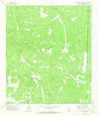 Horse Camp Waterhole Texas Historical topographic map, 1:24000 scale, 7.5 X 7.5 Minute, Year 1971