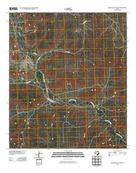 Horsehead Canyon Texas Historical topographic map, 1:24000 scale, 7.5 X 7.5 Minute, Year 2010