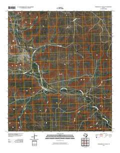 Horsehead Canyon Texas Historical topographic map, 1:24000 scale, 7.5 X 7.5 Minute, Year 2010
