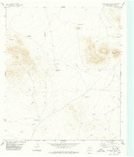 Horseshoe Butte Texas Historical topographic map, 1:24000 scale, 7.5 X 7.5 Minute, Year 1978