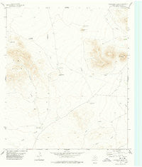 Horseshoe Butte Texas Historical topographic map, 1:24000 scale, 7.5 X 7.5 Minute, Year 1978