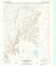 Horseshoe Hill Texas Historical topographic map, 1:24000 scale, 7.5 X 7.5 Minute, Year 1973
