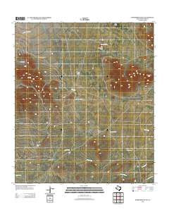 Horseshoe Butte Texas Historical topographic map, 1:24000 scale, 7.5 X 7.5 Minute, Year 2012