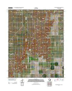 Horseshoe Hill Texas Historical topographic map, 1:24000 scale, 7.5 X 7.5 Minute, Year 2012