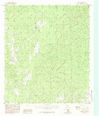 Hortense Texas Historical topographic map, 1:24000 scale, 7.5 X 7.5 Minute, Year 1984