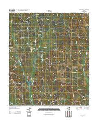 Hortense Texas Historical topographic map, 1:24000 scale, 7.5 X 7.5 Minute, Year 2013