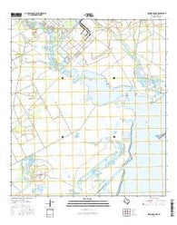 Hoskins Mound Texas Current topographic map, 1:24000 scale, 7.5 X 7.5 Minute, Year 2016