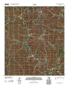 Hospital Ranch Texas Historical topographic map, 1:24000 scale, 7.5 X 7.5 Minute, Year 2010