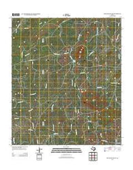 House Mountain Texas Historical topographic map, 1:24000 scale, 7.5 X 7.5 Minute, Year 2012