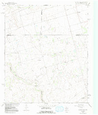 Houston Ranch Texas Historical topographic map, 1:24000 scale, 7.5 X 7.5 Minute, Year 1966