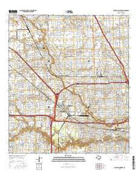 Houston Heights Texas Current topographic map, 1:24000 scale, 7.5 X 7.5 Minute, Year 2016