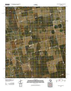 Houston Ranch Texas Historical topographic map, 1:24000 scale, 7.5 X 7.5 Minute, Year 2010