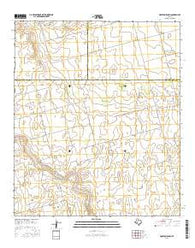 Houston Ranch Texas Current topographic map, 1:24000 scale, 7.5 X 7.5 Minute, Year 2016