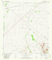 Hovey Texas Historical topographic map, 1:24000 scale, 7.5 X 7.5 Minute, Year 1980