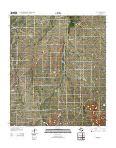 Hovey Texas Historical topographic map, 1:24000 scale, 7.5 X 7.5 Minute, Year 2012