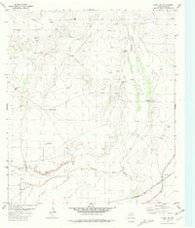 Hovey NE Texas Historical topographic map, 1:24000 scale, 7.5 X 7.5 Minute, Year 1980