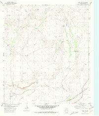 Hovey NE Texas Historical topographic map, 1:24000 scale, 7.5 X 7.5 Minute, Year 1980