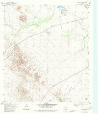 Hovey SW Texas Historical topographic map, 1:24000 scale, 7.5 X 7.5 Minute, Year 1980