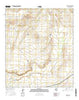 Hovey NE Texas Current topographic map, 1:24000 scale, 7.5 X 7.5 Minute, Year 2016