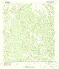 Howards Well NE Texas Historical topographic map, 1:24000 scale, 7.5 X 7.5 Minute, Year 1970