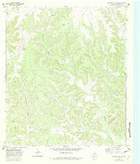 Howards Well NE Texas Historical topographic map, 1:24000 scale, 7.5 X 7.5 Minute, Year 1970