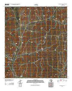 Howards Well Texas Historical topographic map, 1:24000 scale, 7.5 X 7.5 Minute, Year 2010