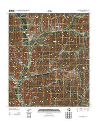 Howards Well Texas Historical topographic map, 1:24000 scale, 7.5 X 7.5 Minute, Year 2012