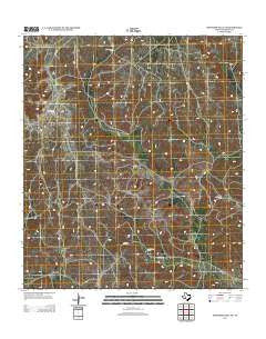 Howards Well NE Texas Historical topographic map, 1:24000 scale, 7.5 X 7.5 Minute, Year 2012