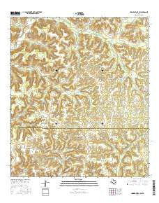 Howards Well SW Texas Current topographic map, 1:24000 scale, 7.5 X 7.5 Minute, Year 2016