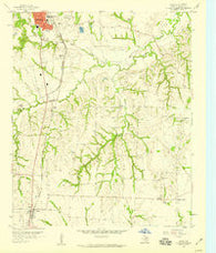 Howe Texas Historical topographic map, 1:24000 scale, 7.5 X 7.5 Minute, Year 1958