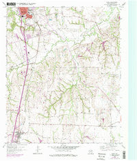 Howe Texas Historical topographic map, 1:24000 scale, 7.5 X 7.5 Minute, Year 1958